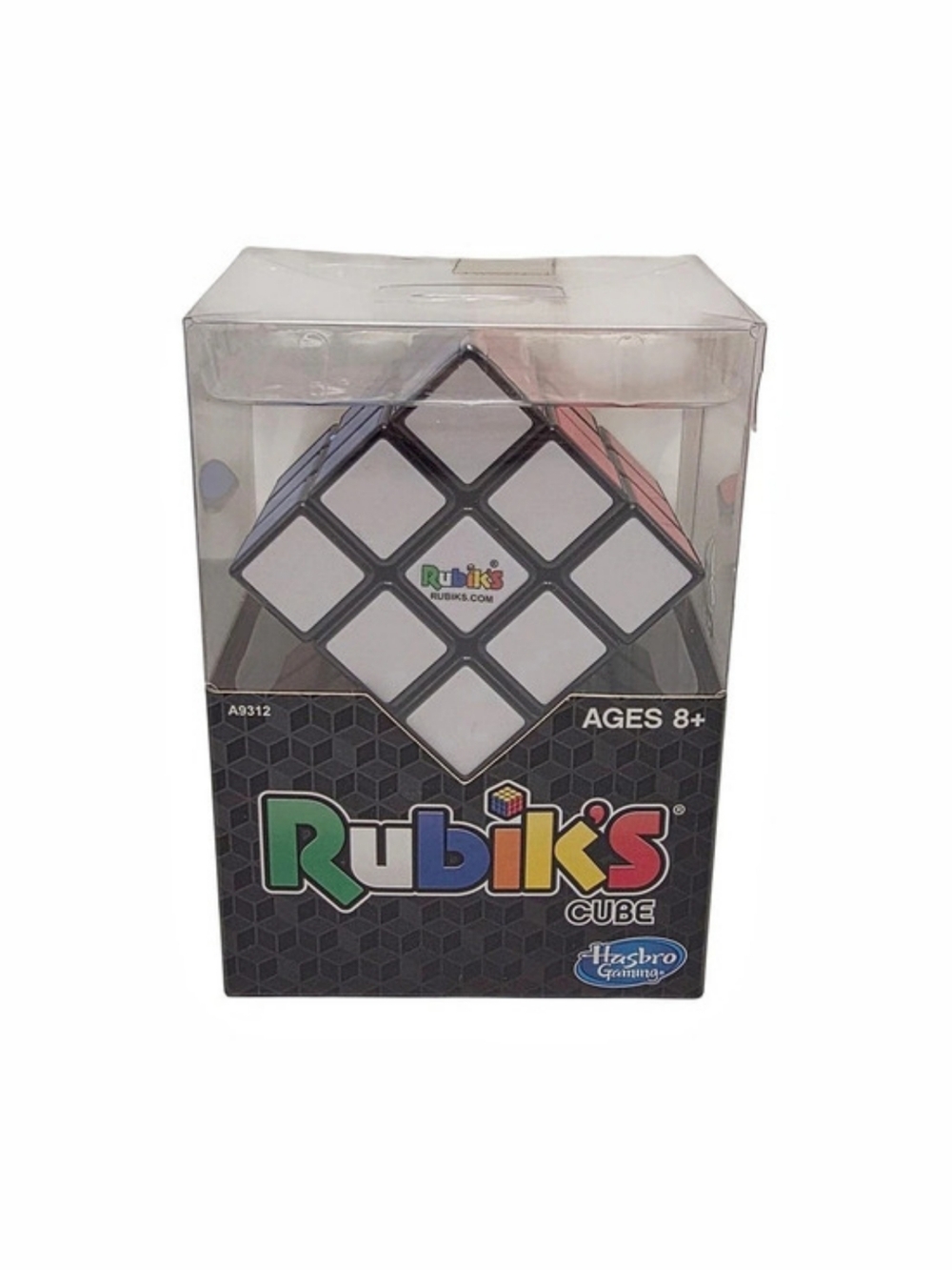 Rubik 3x3 Puzzle Cube Game With Stand Rubik's Hasbro Toy Original
